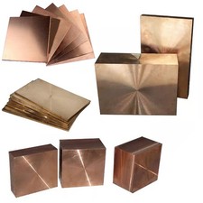 Lamiera di bronzo lastra di bronzo lamiera spessore 0.5/0.8/1/1.5/2/3/5 mm piastra misura a scelta