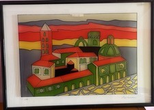 Lotto Quadri Dipinto Su Vetro Artista Massimo Cruciani