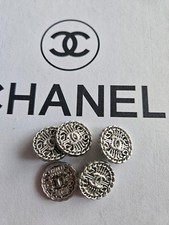 Chanel  silver Button STAMPED