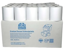 Rotoli di carta termica da 80 x 80 mm adatti per terminali POS Epson Star