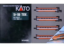 1/160 N Scale TGV 4-Car Add-On