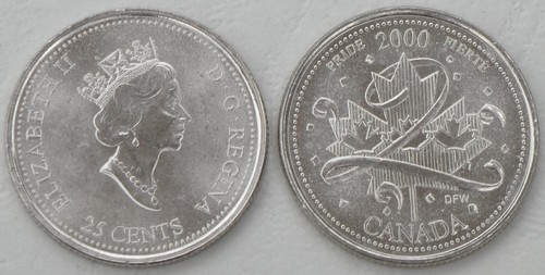 Canada 25 centesimi - canada, /