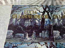 SCHALLPLATTEN VINYL LE GRANDE OPERE LIRICHE  G. DONIZETTI LUCIA DI LAMMERMOOR IV