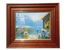 Quadro, Dipinto Olio su Tela Firmato D'Autore, Cornice in legno di Qualita 