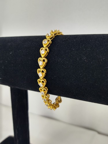 Bracciale tennis oro 925 - oro,