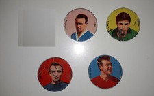 DISCHETTI METALLICI 1958/59 CALCIO VAV BROCCINI SPAL-TESCONI GELIO OLIVIERI