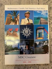 brochure con foto interni nave