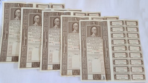 Certificati debito pubblico - certificati,