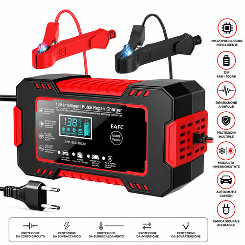 Caricabatterie auto 12v - auto,
