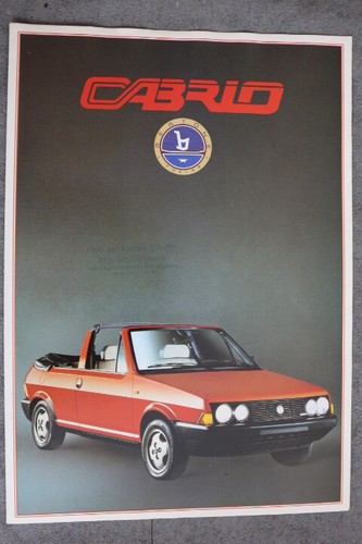 Brochure fiat ritmo - brochure,