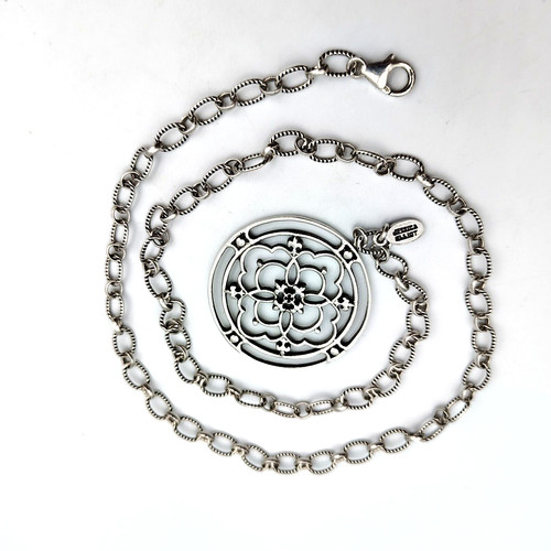 Collana maglia testurizzata