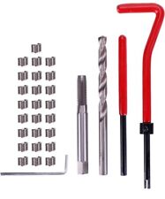 KIT RIPARAZIONE FILETTI ELICOIDI 30pz  MASCHIO INSERTI RIPRISTINA FILETTATURA