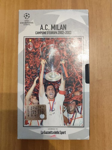 Vhs milan campione - vhs,