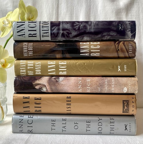 Anne rice hardbacks - rice, 1st