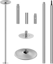 Palo Pole Dance Da Casa, Palo Da Ballo 45Mm, Spin E Static, Regolabile in Altezz