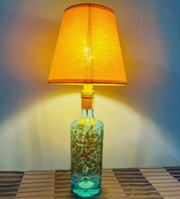 Lampadea Artigianale con bottiglia di Gin Silent Pool (idea regalo)
