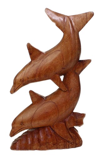 Scultura legno coppia - scultura, in