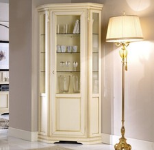 VETRINA ANGOLIERA IN MASSELLO