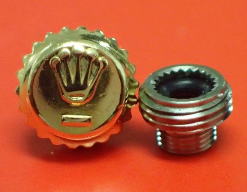 Rolex 530 tubo - tubo, corona