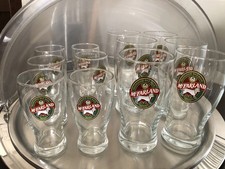 Set 12 Bicchieri  6  cl O,20 + 6  cl 0,40 Birra MC Farland   come nuovi