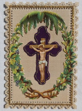 Santino Holy Card Lace Half