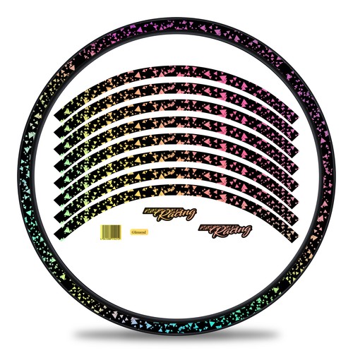 Set adesivi cerchi bici - , mtb