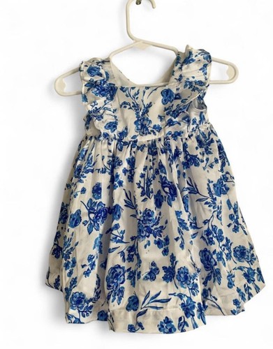 Abito cottage floreale blu
