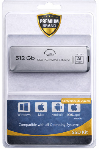 Ssd pci esterno usb - ssd, da