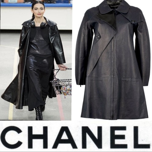 Giacca cappotto lungo nero