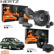 Kit 6 Casse Altoparlanti Hertz Anteriori e Posteriori per Renault Clio II/III