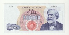 MILLE LIRE VERDI 1° TIPO