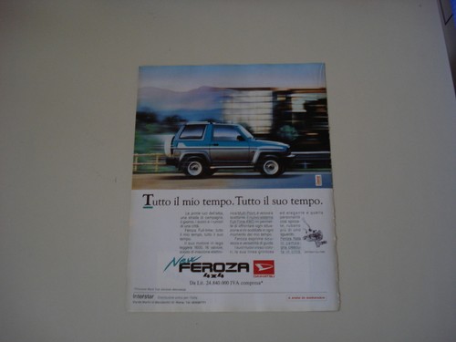 Advertising pubblicità 1991 - advertising,