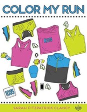 Color run adult coloring - adult,