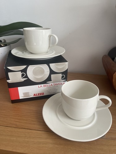 Set tazze piattini alessi - tazze, e