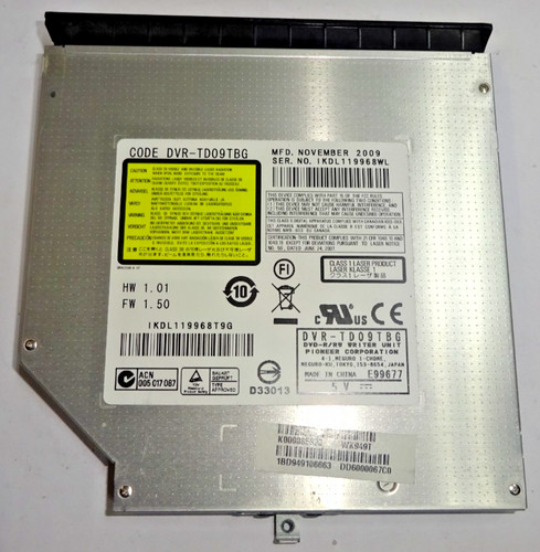 Pioneer dvr td09tbg - dvr-td09tbg, *