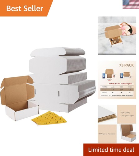 Brand new pack 6x4x2 - new, white