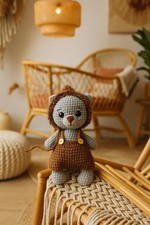 Crochet teddy bear amigurumi - teddy, bear,