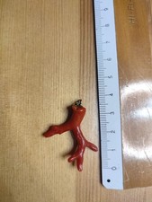 CIONDOLO CORALLO RAMO ROSSO