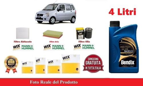 Kit filtri tagliando 4 litri - +,