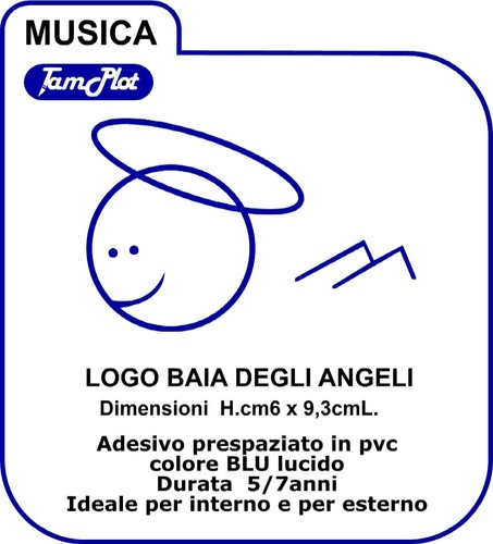 Adesivo baia degli - baia,