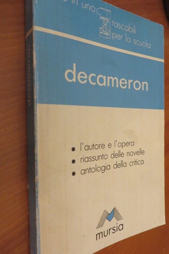 Decameron giovanni boccaccio - decameron,