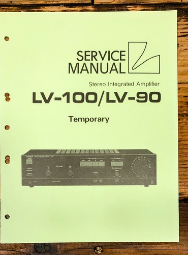 Luxman lv 100 - lv-90, lv-100