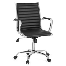 Sedia da ufficio girevole PU