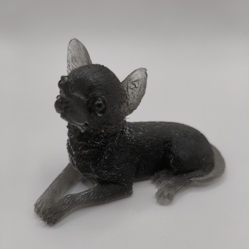 Homemade resin chihuahua dog - resin,