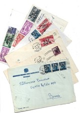 STORIA POSTALE , TRIESTE  ZONA A -LOTTO 6 BUSTE CORRISPONDENZA AFFR VARIE