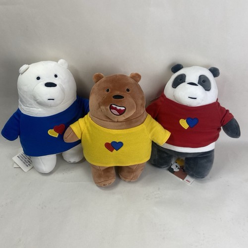 Peluche bare bears lotto di - bare,