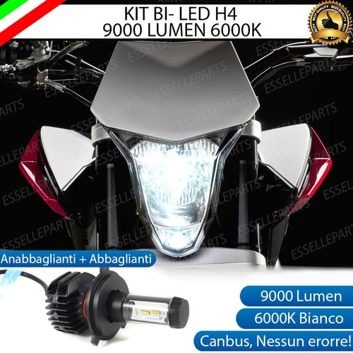 Lampada led 6000k bianco - h4,