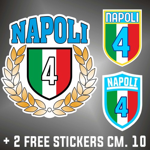 Adesivo scudetto napoli - adesivo,