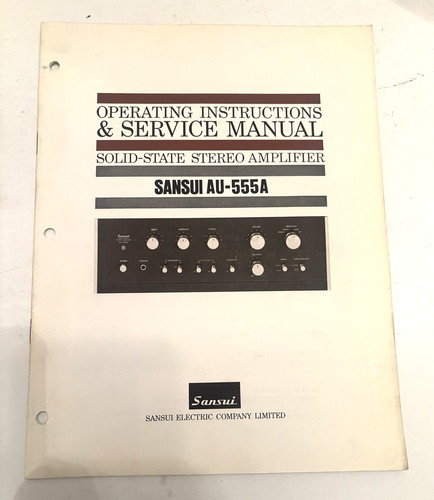 Sansui 555a amplificatore a - amplificatore,