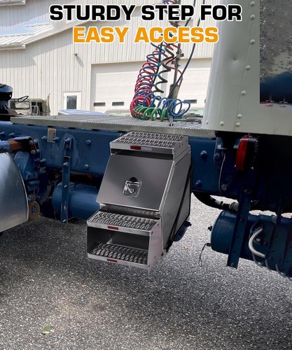 Tool box for semi - box,
